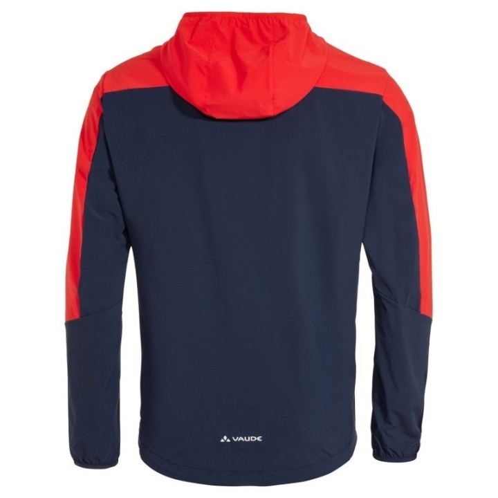 Vaude Veste bleue marine/rouge | Ovelo