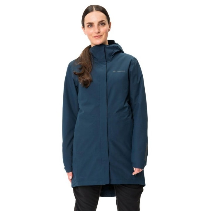 Vaude Parka Doublée Femme Cyclist II Dark Sea | Ovelo