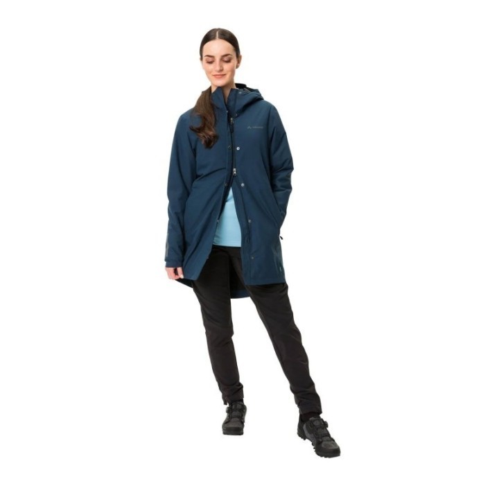 Vaude Parka Doublée Femme Cyclist II Dark Sea | Ovelo