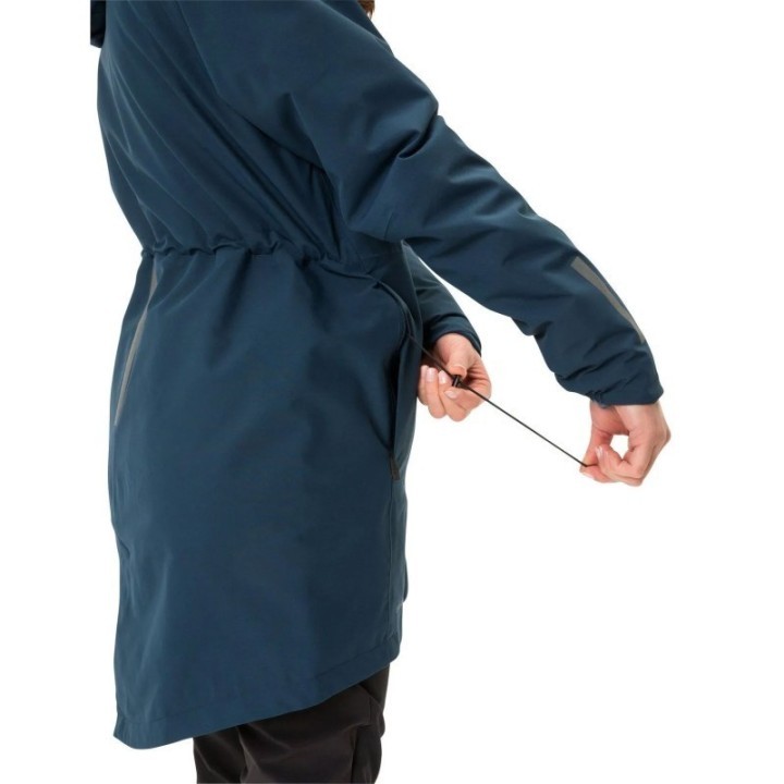 Vaude Parka Doublée Femme Cyclist II Dark Sea | Ovelo