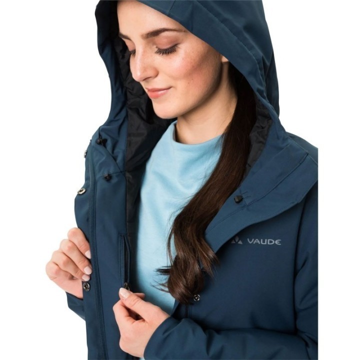 Vaude Parka Doublée Femme Cyclist II Dark Sea | Ovelo
