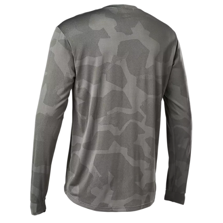 FOX Maillot Homme à Manches Longues Ranger Trudri - Gris | Ovelo