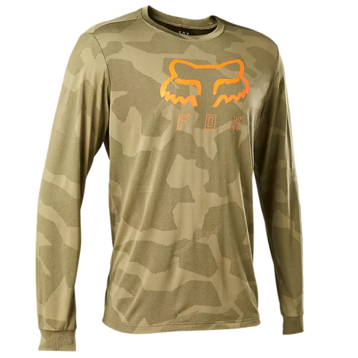 FOX Maillot Homme à Manches Longues Ranger Trudri - Gris | Ovelo