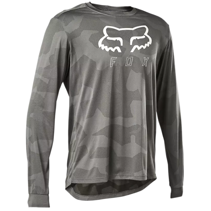 FOX Maillot Homme à Manches Longues Ranger Trudri - Gris | Ovelo