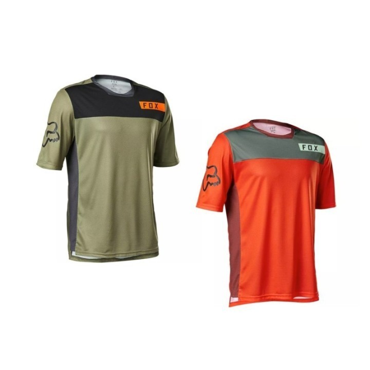 FOX Maillot Homme Defend Moth - Rouge | Ovelo