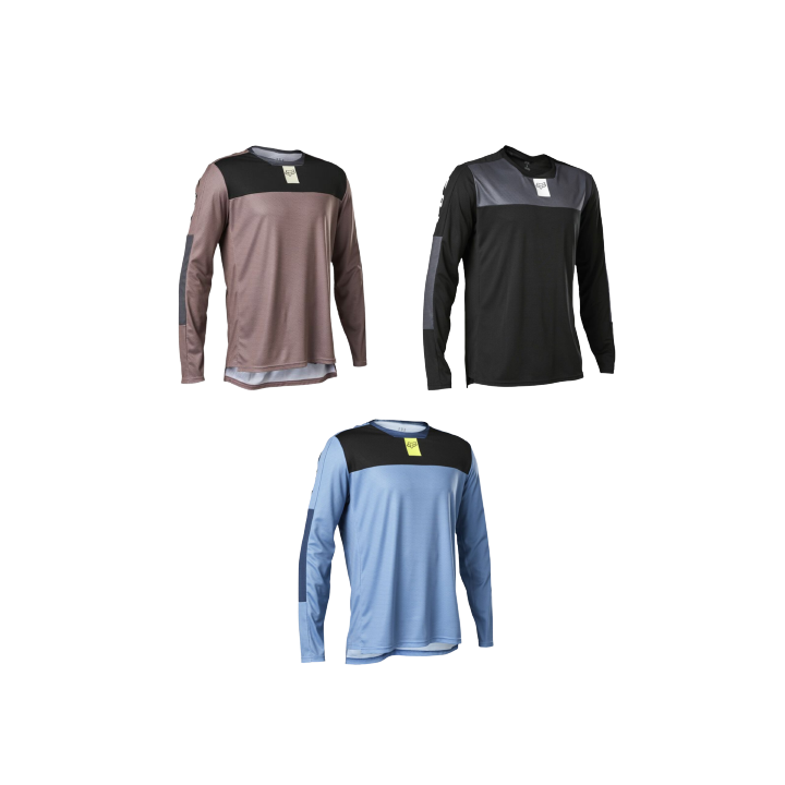 FOX Maillot Homme Head Defend - Bleu | Ovelo