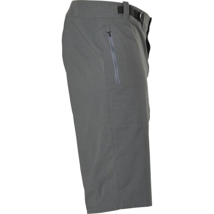 FOX Short Homme Ranger avec Doublure - Gris | Ovelo
