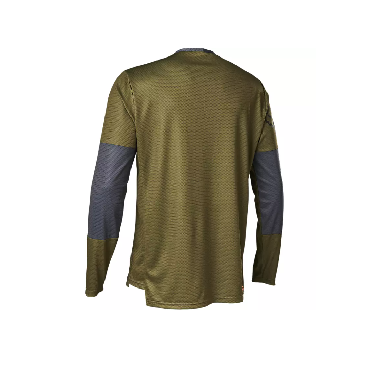 FOX Maillot Homme à Manches Longues Defend Moth | Ovelo