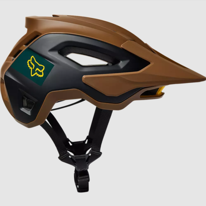 FOX Casque speedframe PRO Blocked - Marron | Ovelo