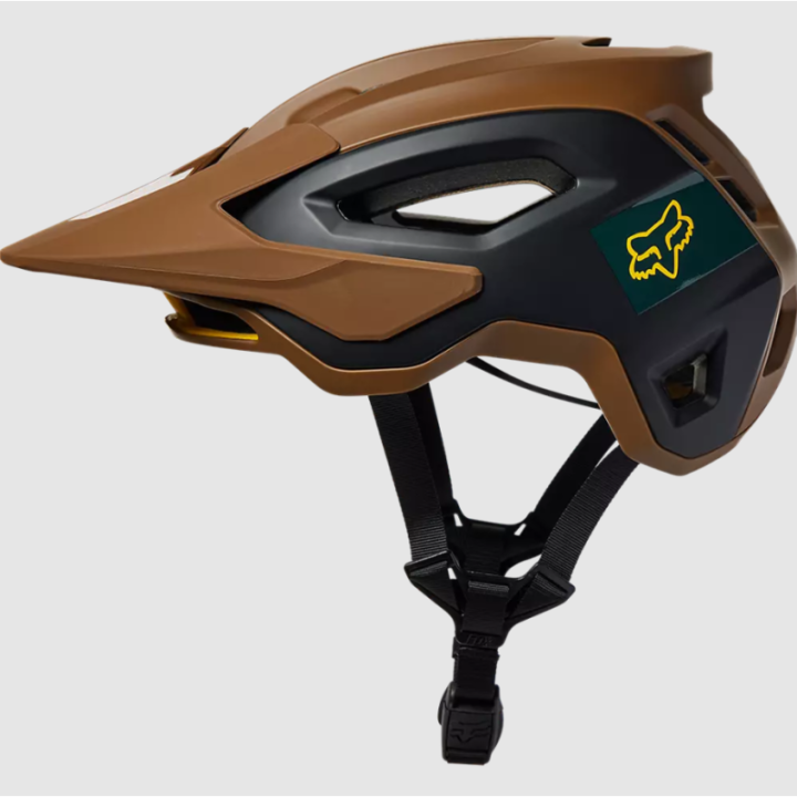FOX Casque speedframe PRO Blocked - Marron | Ovelo