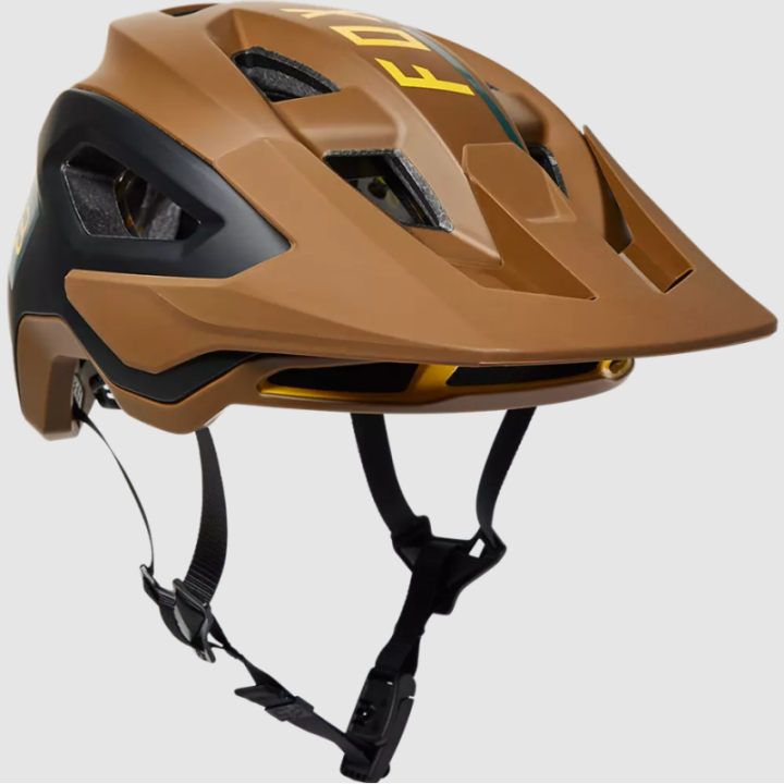 FOX Casque speedframe PRO Blocked - Marron | Ovelo