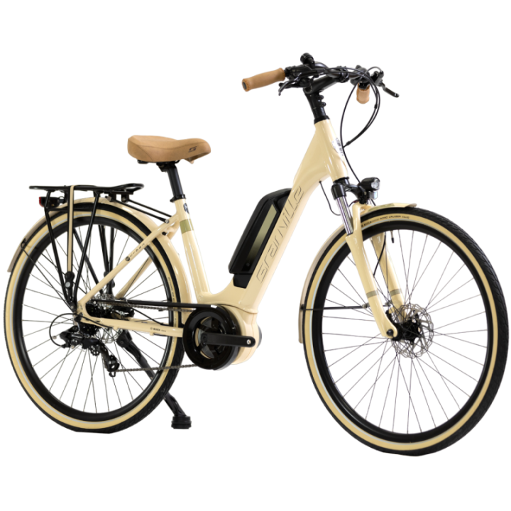 Vélo E-Urban 30 500WH 26\" Cadre Col de cygne Couleur Rouge Taille 42 S