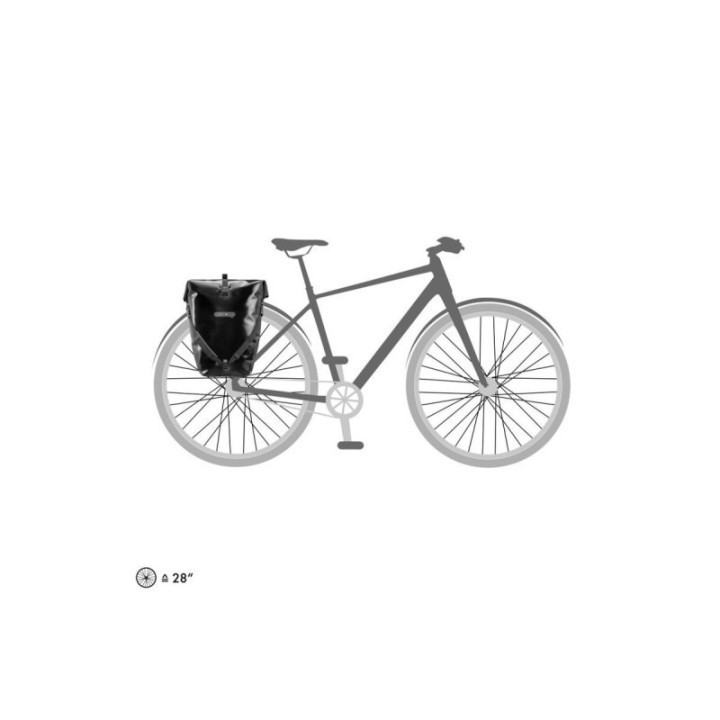 ORTLIEB Sacoche Arriere Single Back-Roller Free (20L) | Ovelo