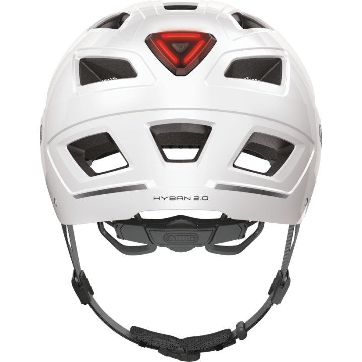 ABUS Casque Hyban 2.0 - Blanc | Ovelo
