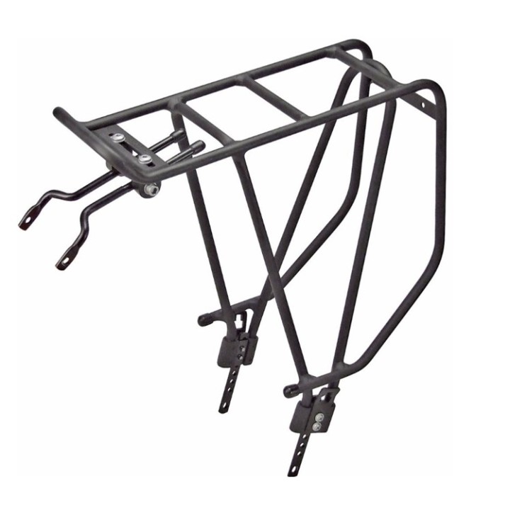 KLICKFIX Porte-bagages RackPacker noir kickflix | Ovelo