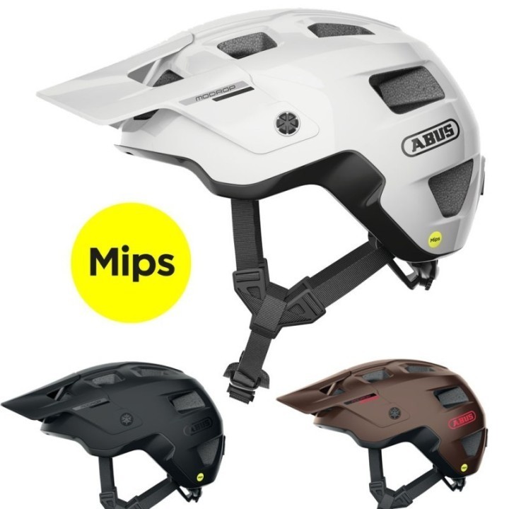 ABUS Casque Modrop MIPS Technology - Marron | Ovelo