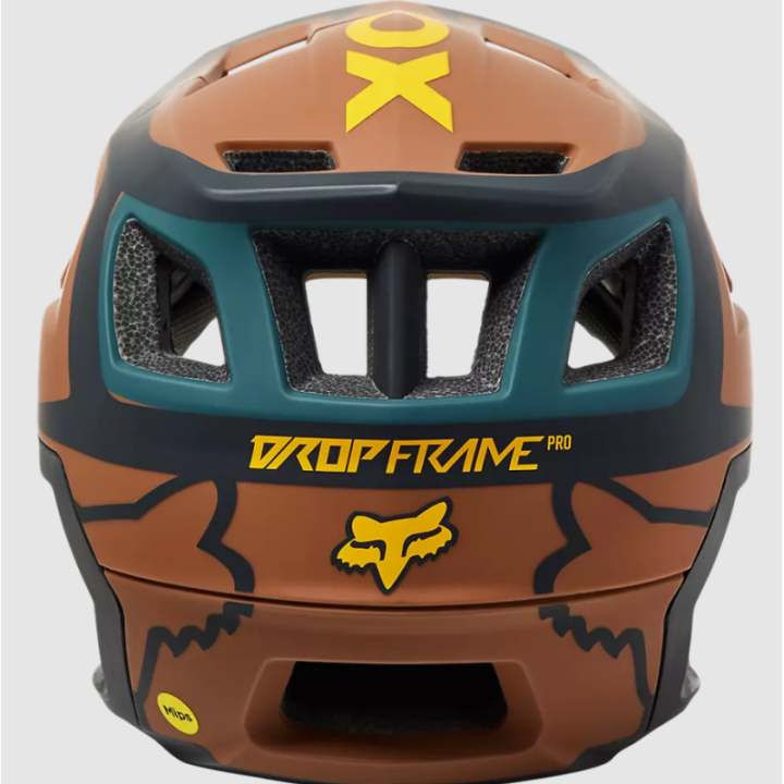 FOX CASQUE DROPFRAME PRO DVIDE MIPS Technology - Marron | Ovelo