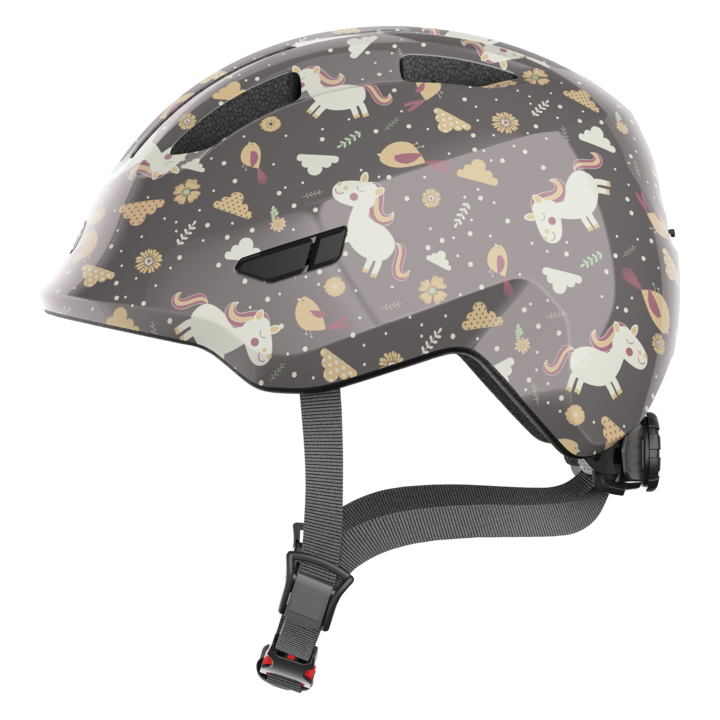 ABUS Casque Enfant Smiley 3.0 - Gris | Ovelo