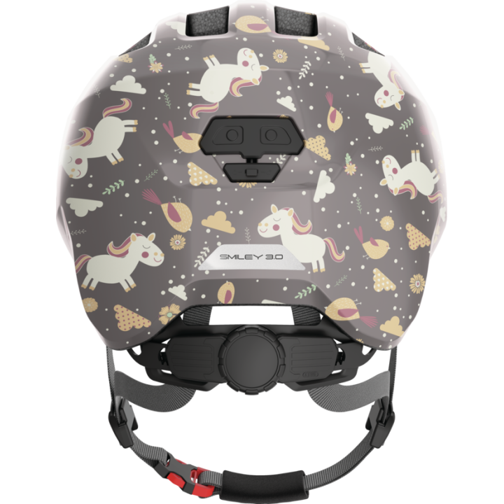 ABUS Casque Enfant Smiley 3.0 - Gris | Ovelo