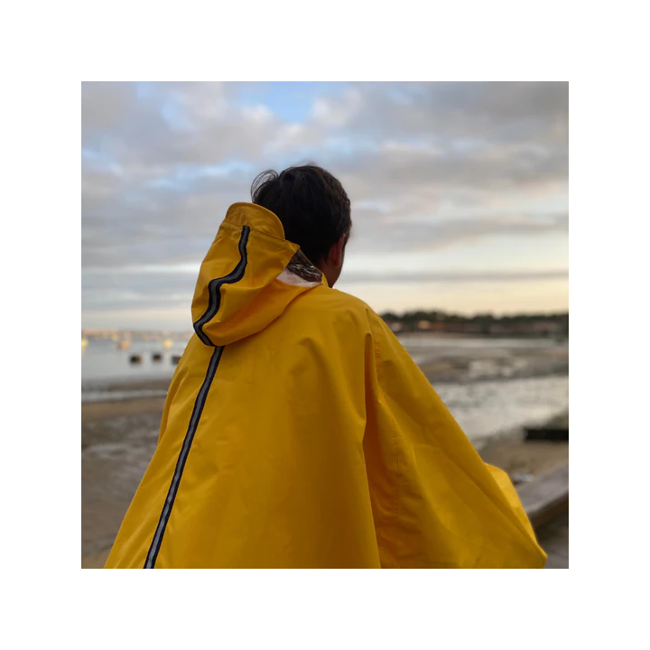 TEMPS DES GRENOUILLES Cape de pluie Vélo Breton POLYESTER 100% RECYCLÉ | Ovelo