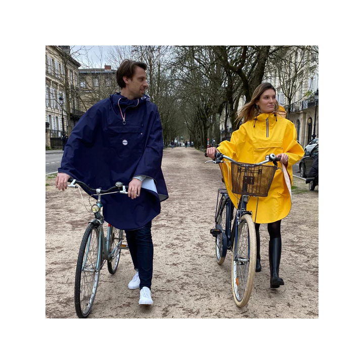 TEMPS DES GRENOUILLES Cape de pluie Vélo Breton POLYESTER 100% RECYCLÉ | Ovelo