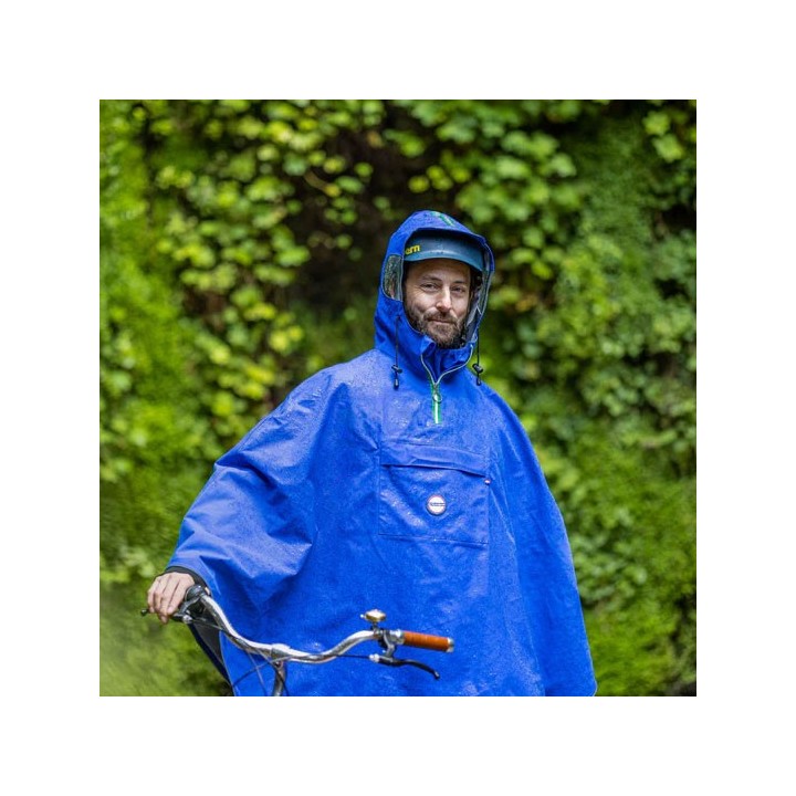 TEMPS DES GRENOUILLES Cape de pluie Vélo Cap Comorin POLYESTER 100% RECYCLÉ | Ovelo