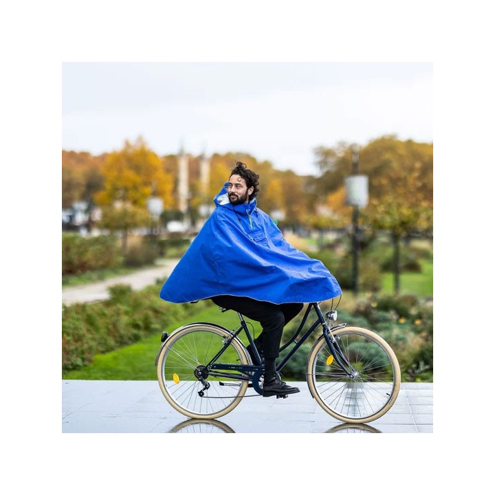 TEMPS DES GRENOUILLES Cape de pluie Vélo Cap Comorin POLYESTER 100% RECYCLÉ | Ovelo