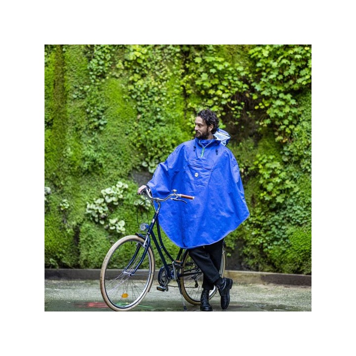 TEMPS DES GRENOUILLES Cape de pluie Vélo Cap Comorin POLYESTER 100% RECYCLÉ | Ovelo