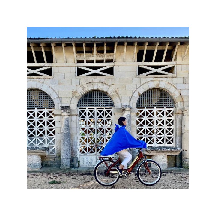 TEMPS DES GRENOUILLES Cape de pluie Vélo Cap Comorin POLYESTER 100% RECYCLÉ | Ovelo