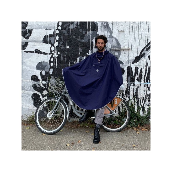 TEMPS DES GRENOUILLES Cape de pluie Vélo Cap Ferret POLYESTER 100% RECYCLÉ | Ovelo