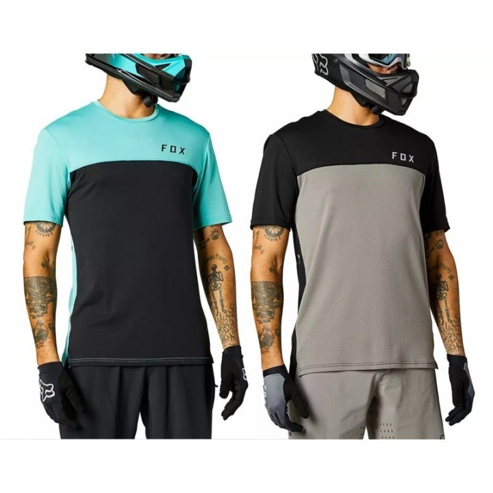 FOX Maillot Homme FLEXAIR DELTA? - Gris | Ovelo