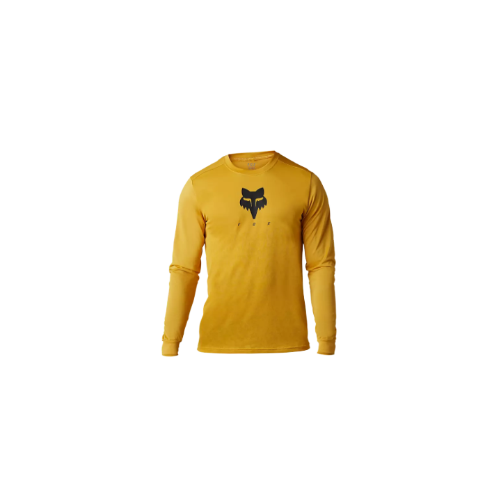 FOX Maillot Homme à Manches Longues Ranger TruDri® - Jaune | Ovelo