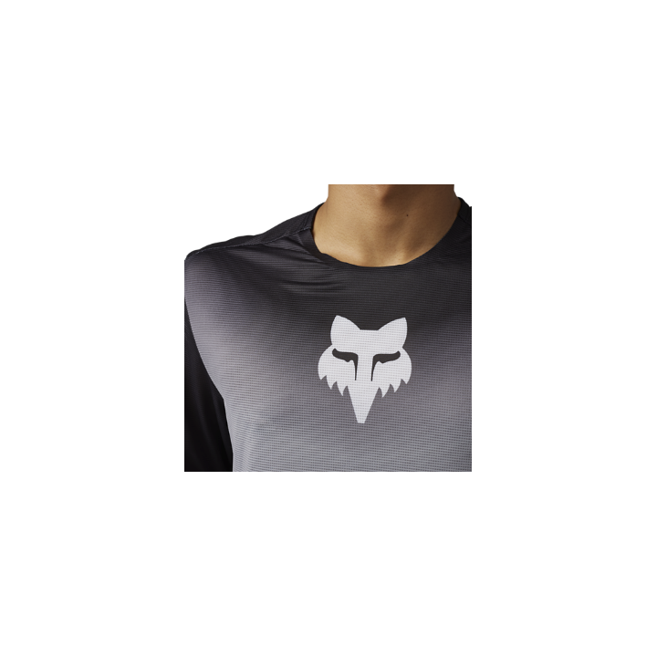 FOX Maillot Homme à manches longues Flexair Novah Noir | Ovelo