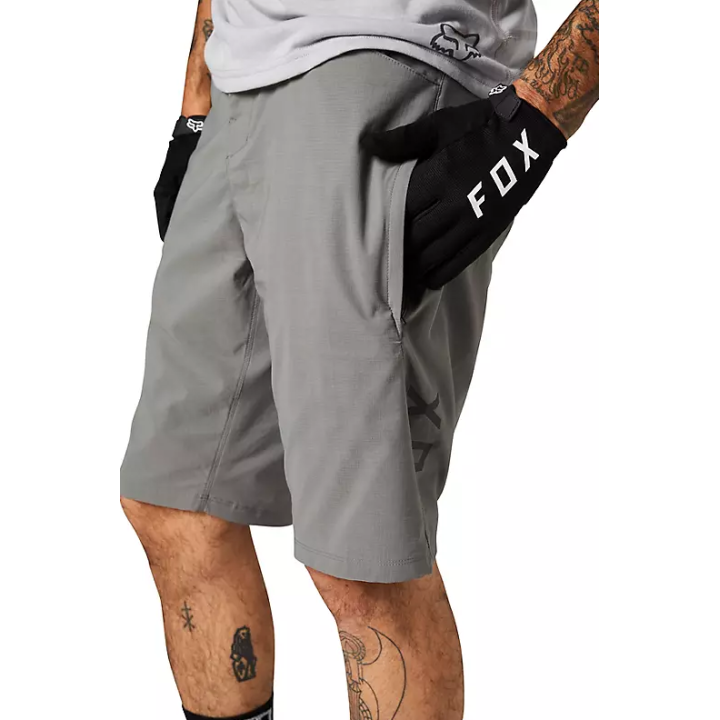 FOX Short Homme Ranger - Gris | Ovelo