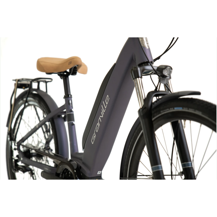 Vélo de ville électrique GRANVILLE E-Absolute 15 Chameleon Blue - 500 Wh | Ovelo