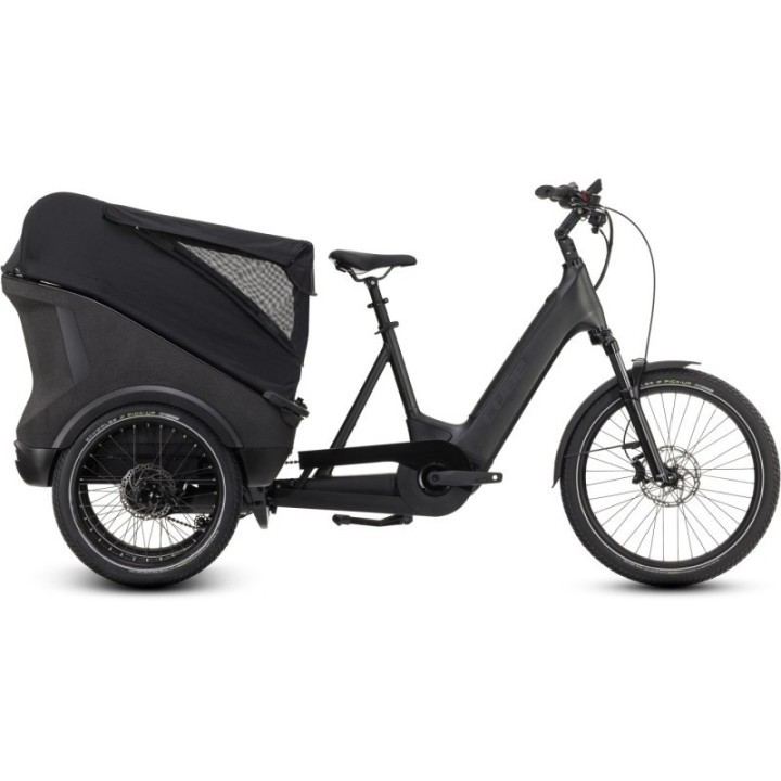 Vélo longtail électrique CUBE Trike Hybrid Cargo 750 | Ovelo