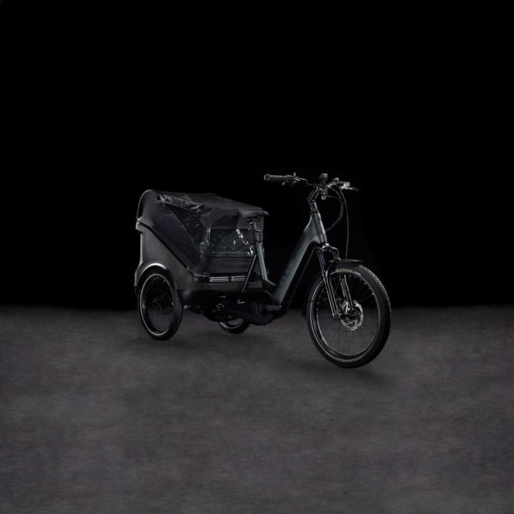 Vélo longtail électrique CUBE Trike Hybrid Cargo 750 | Ovelo