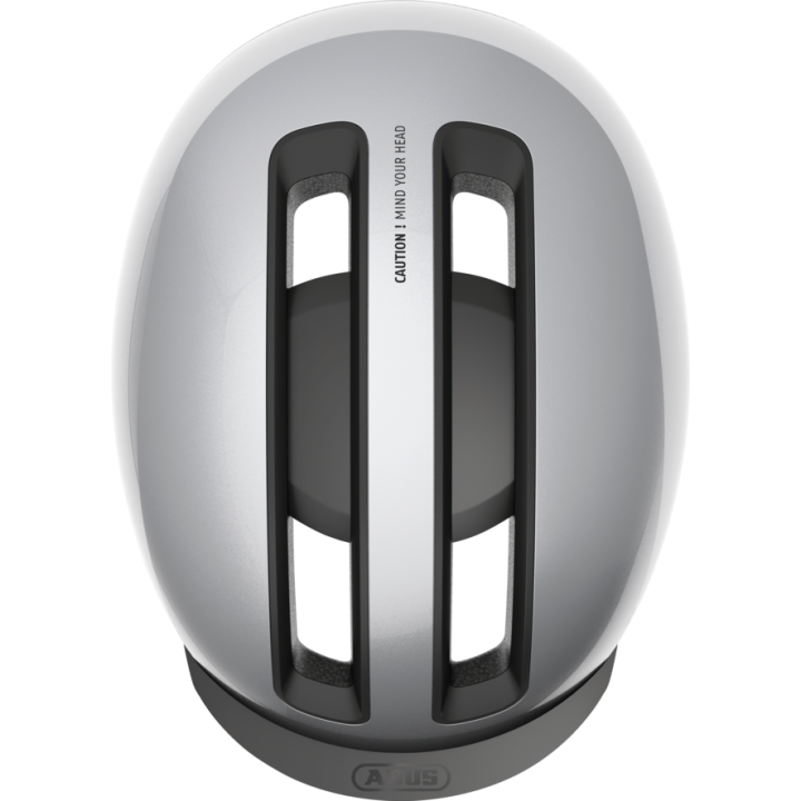 ABUS Casque Hud-Y Gleam Silver | Ovelo