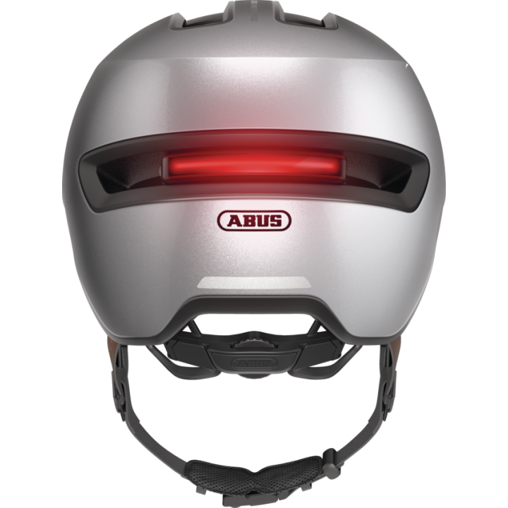 ABUS Casque Hud-Y Gleam Silver | Ovelo
