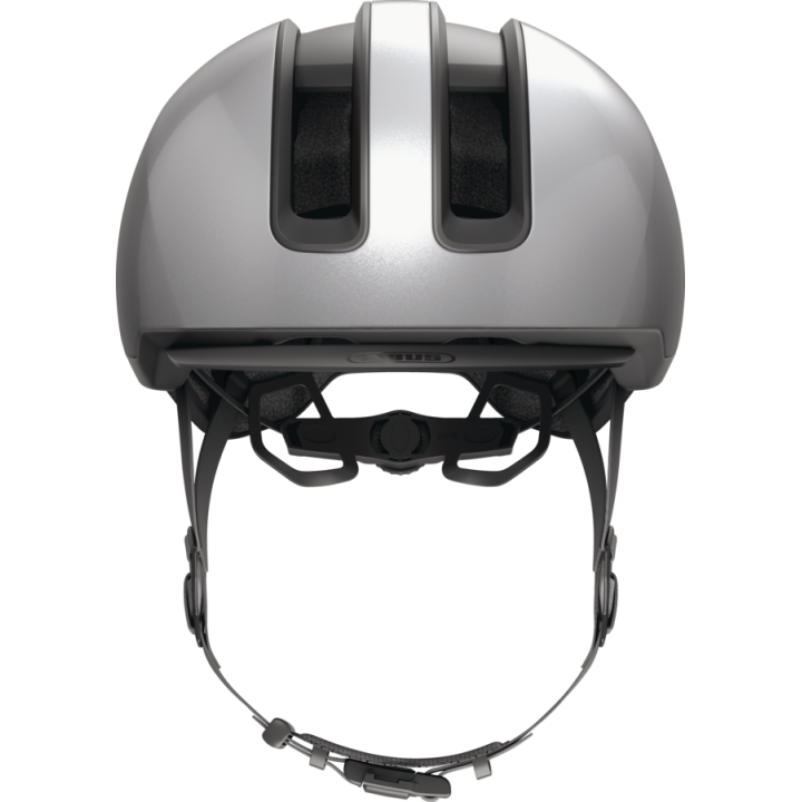 ABUS Casque Hud-Y Gleam Silver | Ovelo