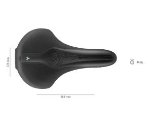 Selle Royal SCIENTIA R1, Relaxed Small, Unisex Noire