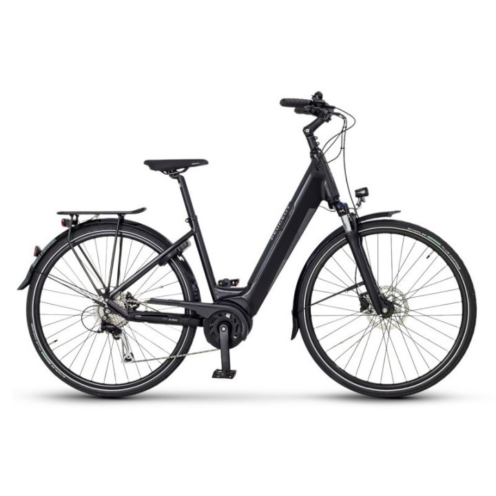 Vélo de ville électrique PEUGEOT CYCLES eC01 D9 Active Plus - 500Wh | Ovelo