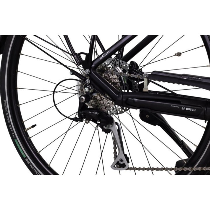 Vélo de ville électrique PEUGEOT CYCLES eC01 D9 Active Plus - 500Wh | Ovelo