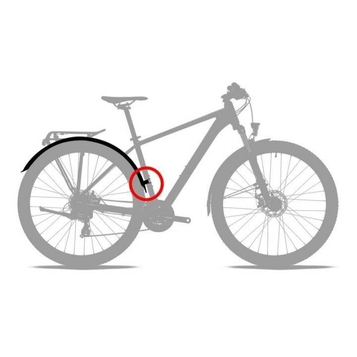 CUBE Part's ACID Mudguard Set 65 27,5'' ST Mount 2.0 | Ovelo