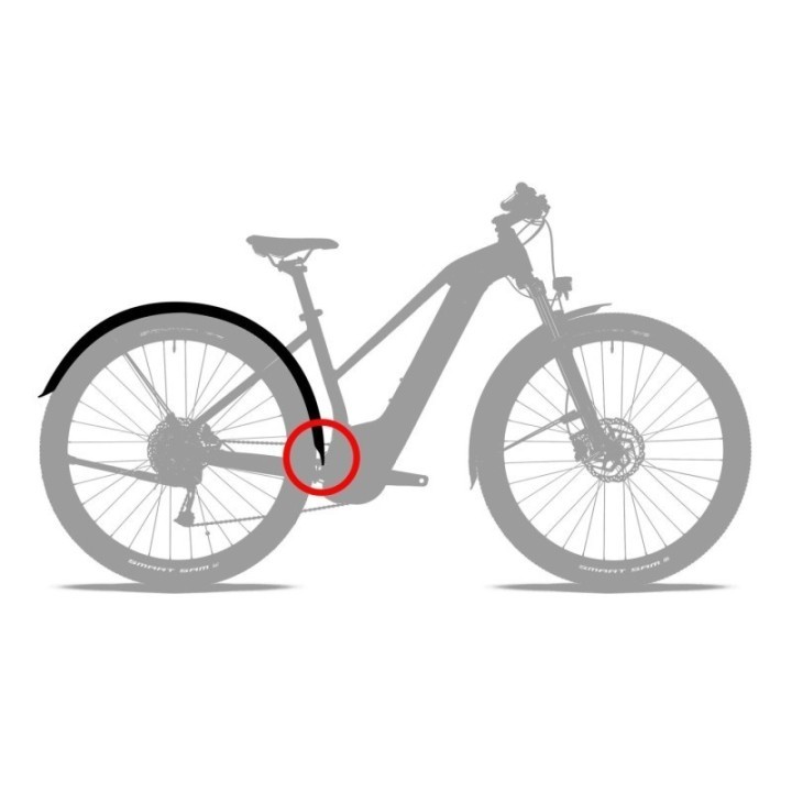 CUBE Part's ACID Mudguard Set 65 27,5'' BB Mount 2.0 | Ovelo