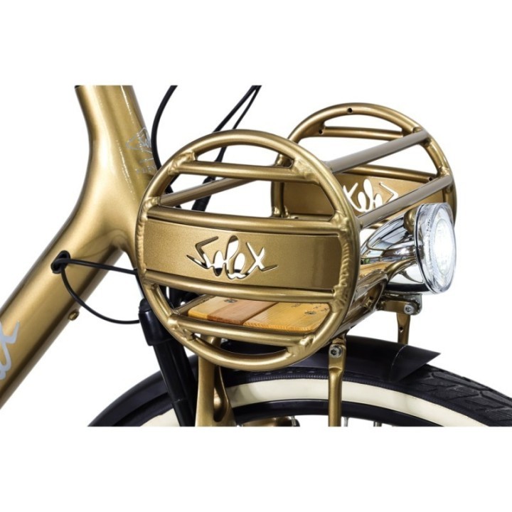 Vélo de ville électrique SOLEX Intemporel 1946 Confort - "Louis d'or" édition Versailles | Ovelo