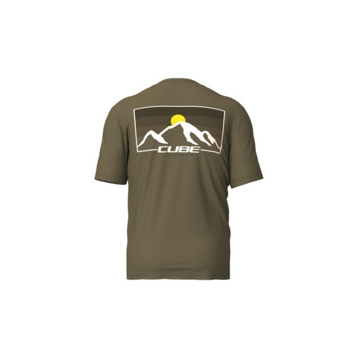 CUBE Part's T-shirt bio CUBE Sunrise | Ovelo