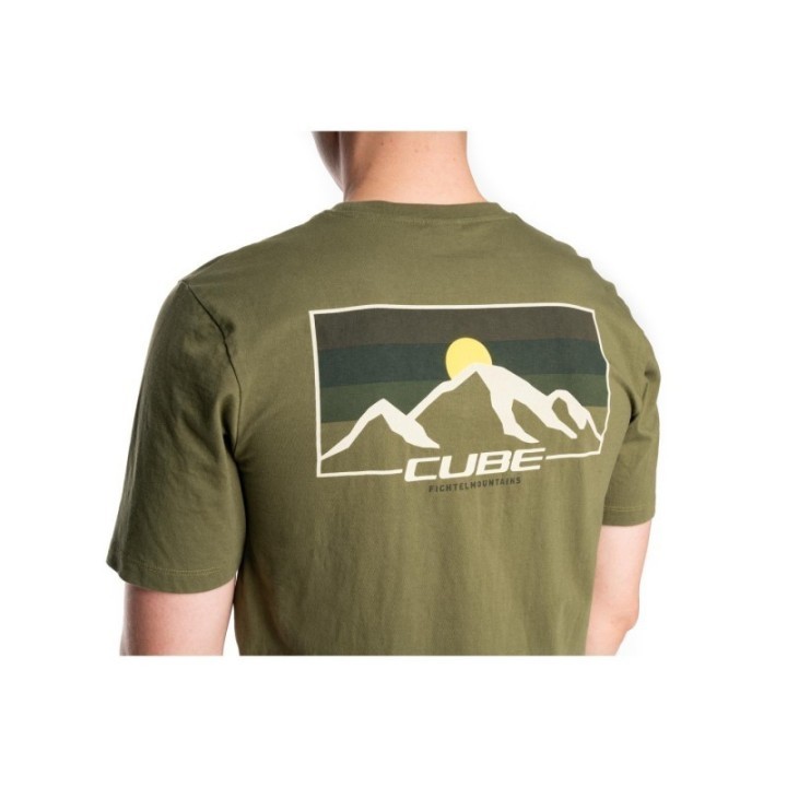 CUBE Part's T-shirt bio CUBE Sunrise | Ovelo