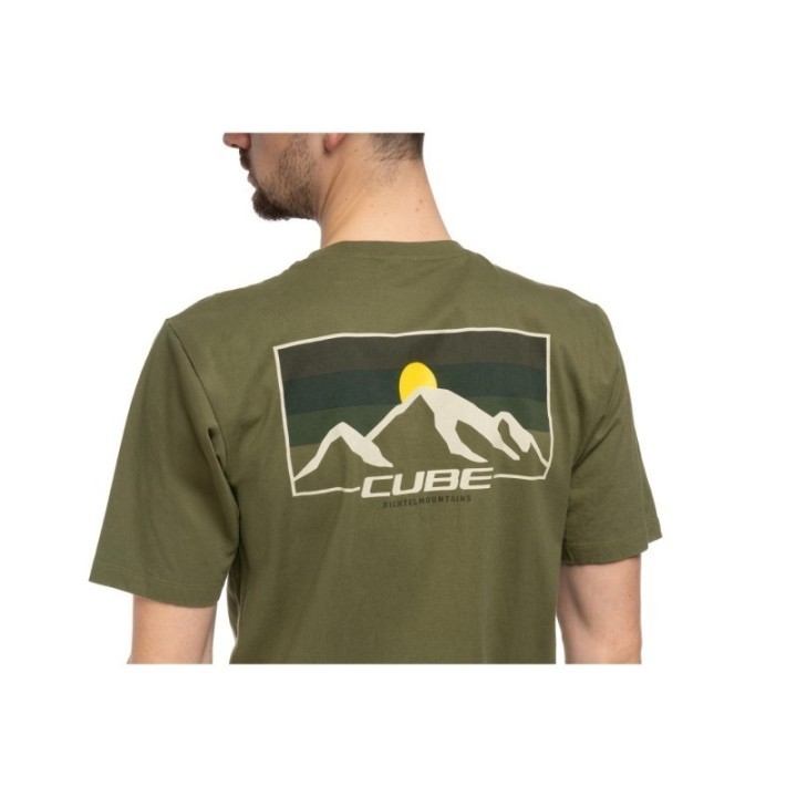 CUBE Part's T-shirt bio CUBE Sunrise | Ovelo