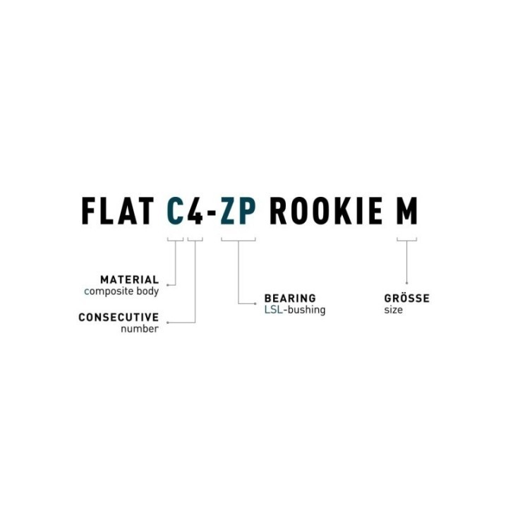 CUBE Part's Pédales ACID FLAT C4-ZP ROOKIE M | Ovelo